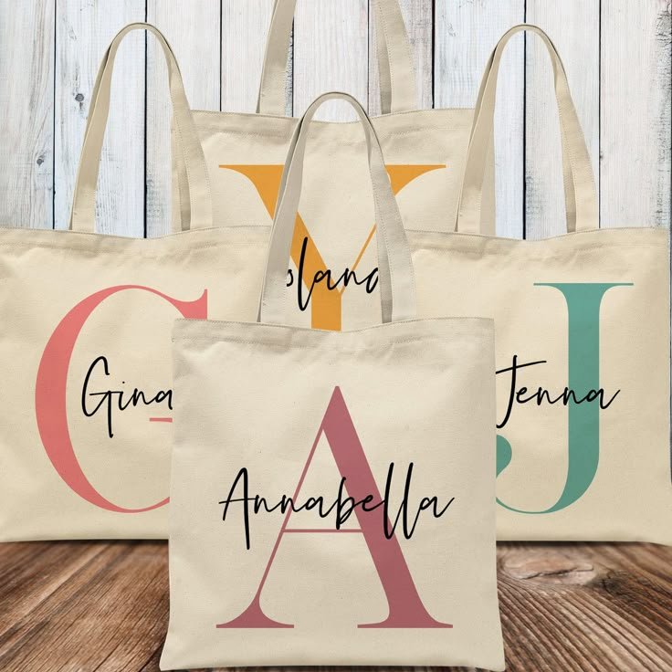 Monogram tote bag